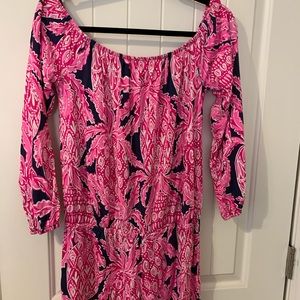 Lily Pulitzer off the shoulder romper